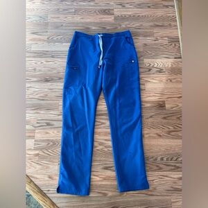 Figs Technical Collection Yola Skinny Scrub Pants in Denim Blue